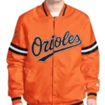 Baltimore Orioles Scout Varsity Satin Jacket