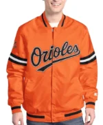 Baltimore Orioles Scout Varsity Satin Jacket