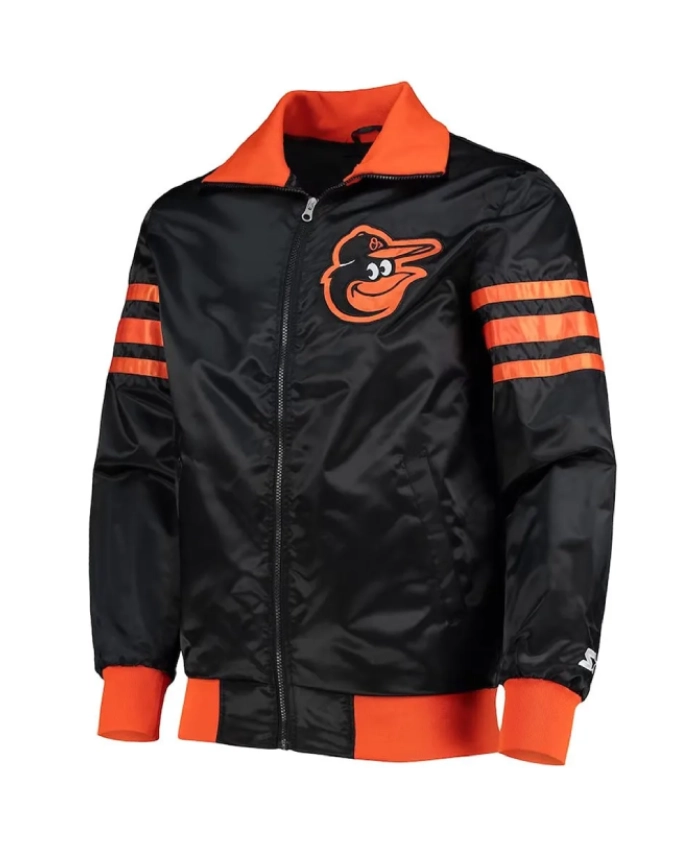 Baltimore Orioles The Captain II Black Jacket Baltimore Orioles The Captain II Black Jacket