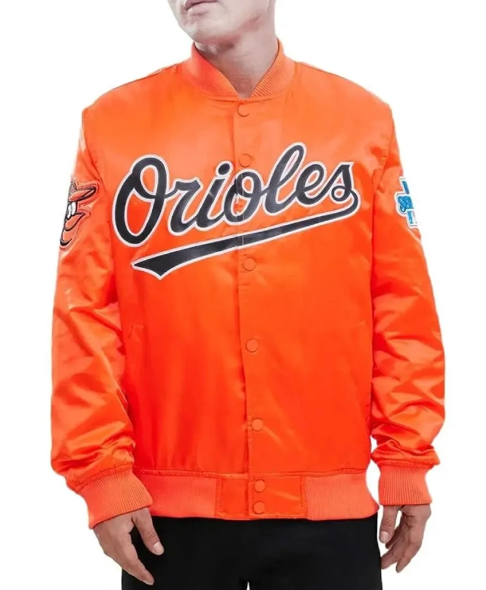 Baltimore Orioles World Series 1983 Orange Jacket Baltimore Orioles World Series 1983 Orange Jacket