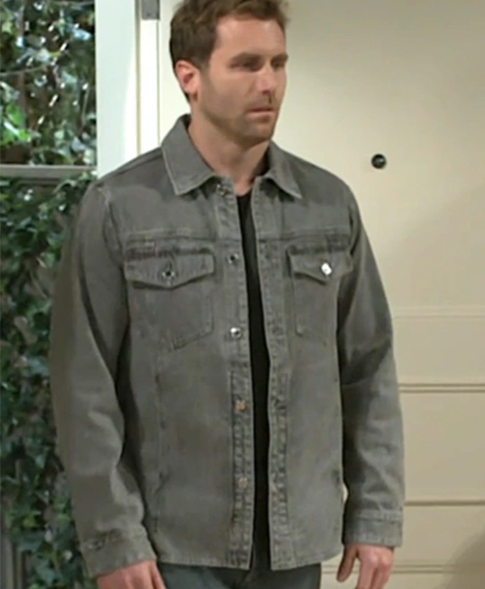 Ben Gavin Beyond the Gates Grey Denim Jacket Ben Gavin Beyond the Gates Grey Denim Jacket