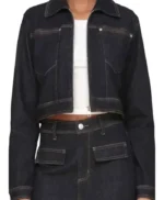 Beyond the Gates Ashley Morgan Black Denim Jacket