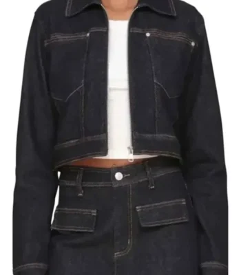 Beyond the Gates Ashley Morgan Black Denim Jacket