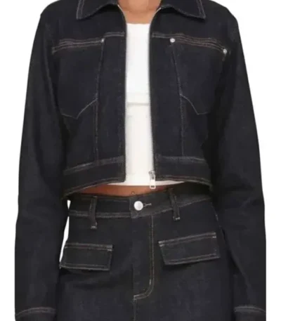 Beyond the Gates Ashley Morgan Black Denim Jacket