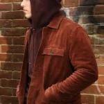 Beyond the Gates S02 Mike Manning Brown Suede Jacket