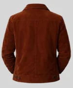 Beyond the Gates S02 Mike Manning Brown Suede Jacket