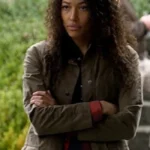 Big Sky Cassie Dewell Olive Green Jacket