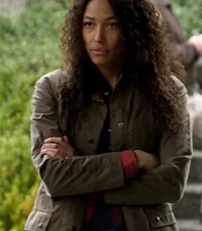 Big Sky Cassie Dewell Olive Green Jacket