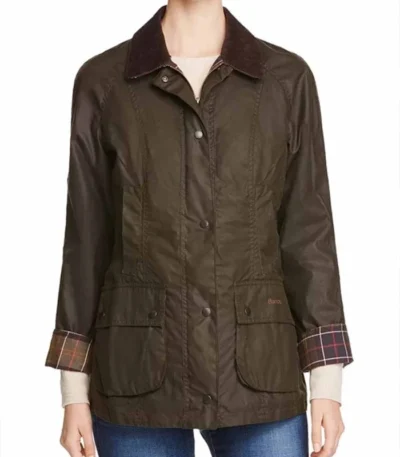 Big Sky Cassie Dewell Olive Green Jacket