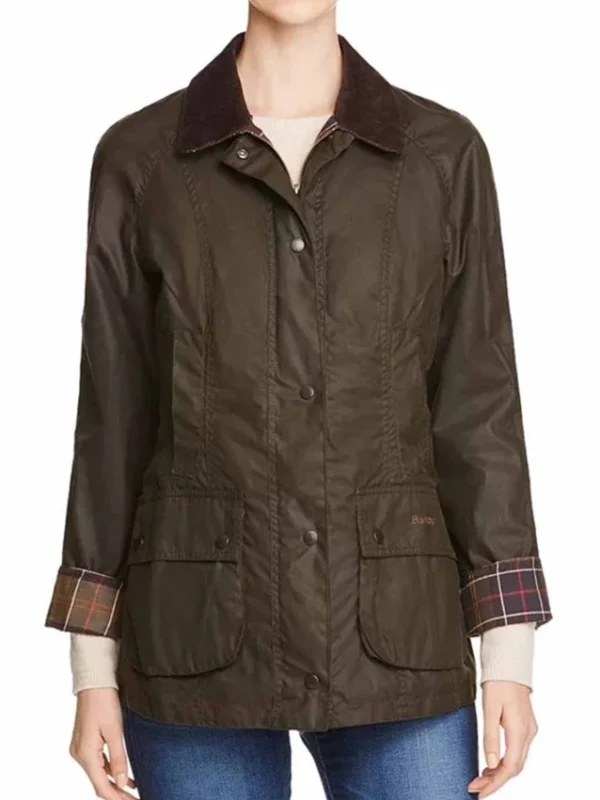 Big Sky Cassie Dewell Olive Green Jacket