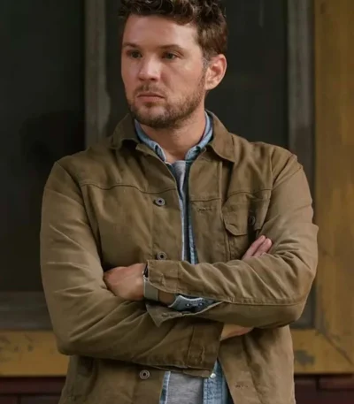 Big Sky Cody Hoyt Camel Brown Cotton Jacket