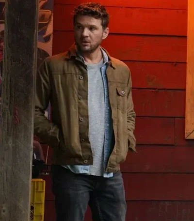Big Sky Cody Hoyt Camel Brown Cotton Jacket