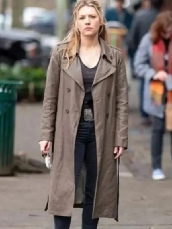 Big Sky Jenny Hoyt Double Breasted Trench Coat