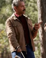 Big Sky Mark Lindor Brown Trucker Jacket