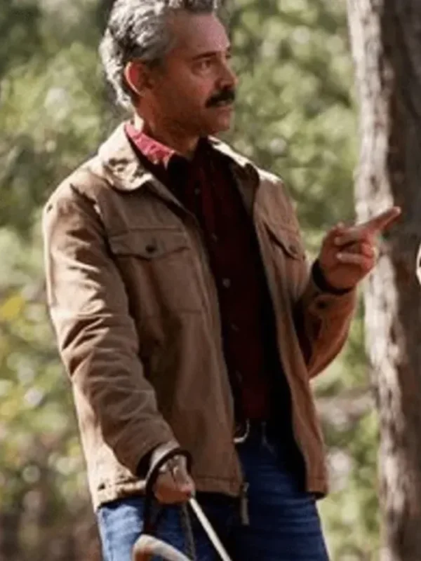 Big Sky Mark Lindor Brown Trucker Jacket