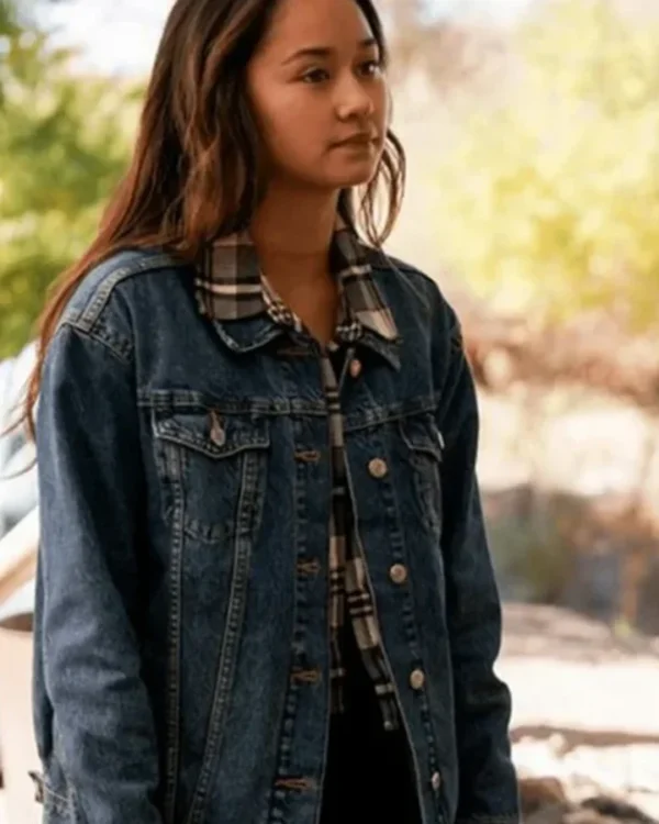 Big Sky Max Blue Denim Trucker Jacket