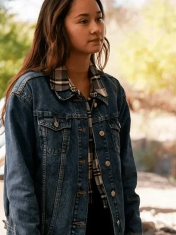 Big Sky Max Blue Denim Trucker Jacket