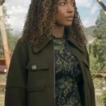 Big Sky S03 Cassie Dewell Green Woolen Jacket