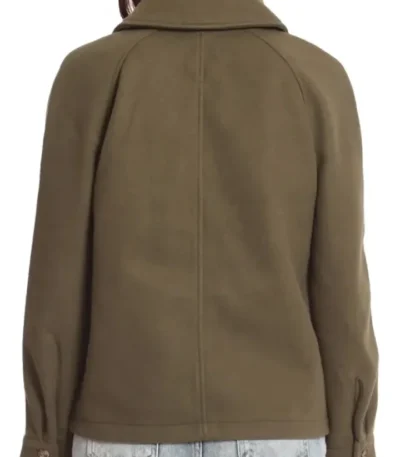 Big Sky S03 Cassie Dewell Green Woolen Jacket