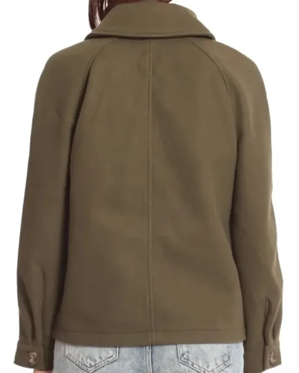 Big Sky S03 Cassie Dewell Green Woolen Jacket