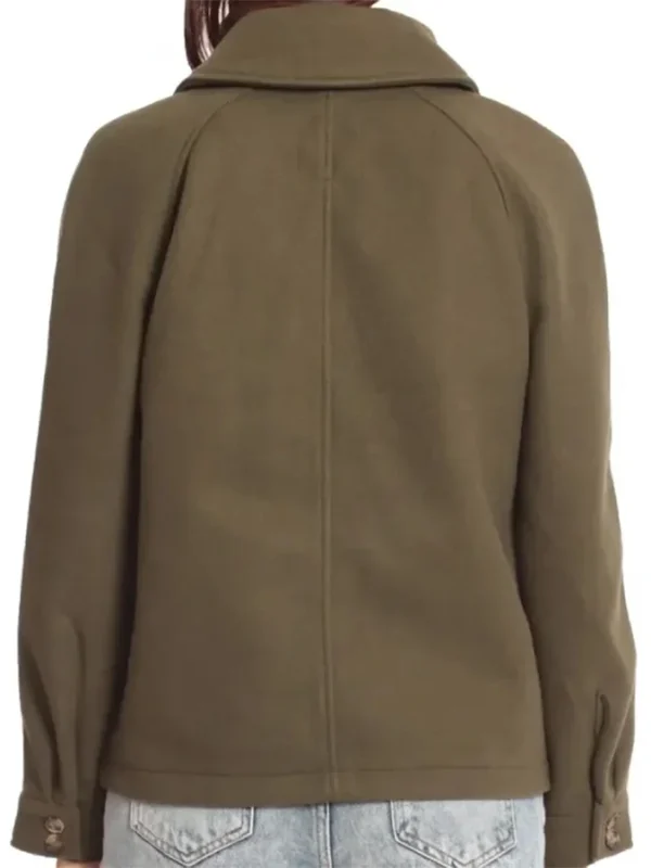 Big Sky S03 Cassie Dewell Green Woolen Jacket