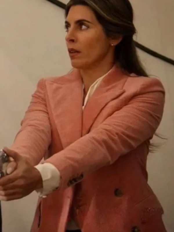 Big Sky S03 Jamie-Lynn Sigler Pink Blazer