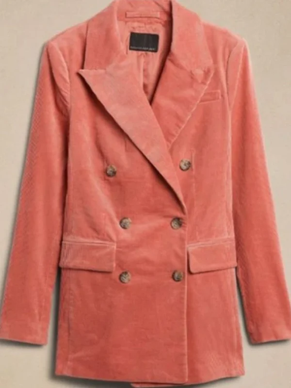 Big Sky S03 Jamie-Lynn Sigler Pink Blazer