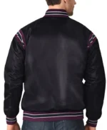 Anaheim Ducks Enforcer Black Satin Jacket