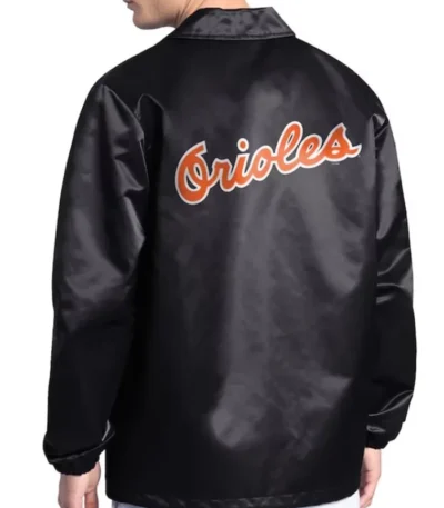 Baltimore Orioles Point Man Coaches Black Jacket