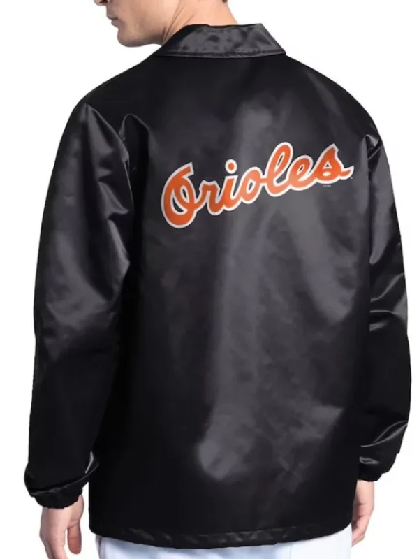 Baltimore Orioles Point Man Coaches Black Jacket
