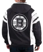 Home Team Boston Bruins Half-Zip Hoodie Jacket