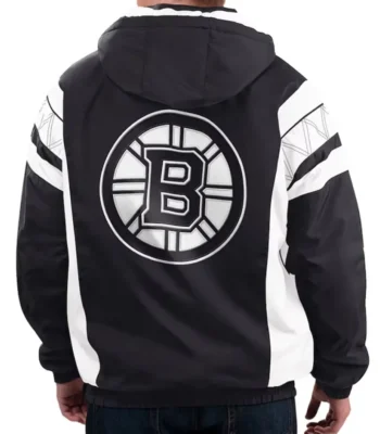 Home Team Boston Bruins Half-Zip Hoodie Jacket