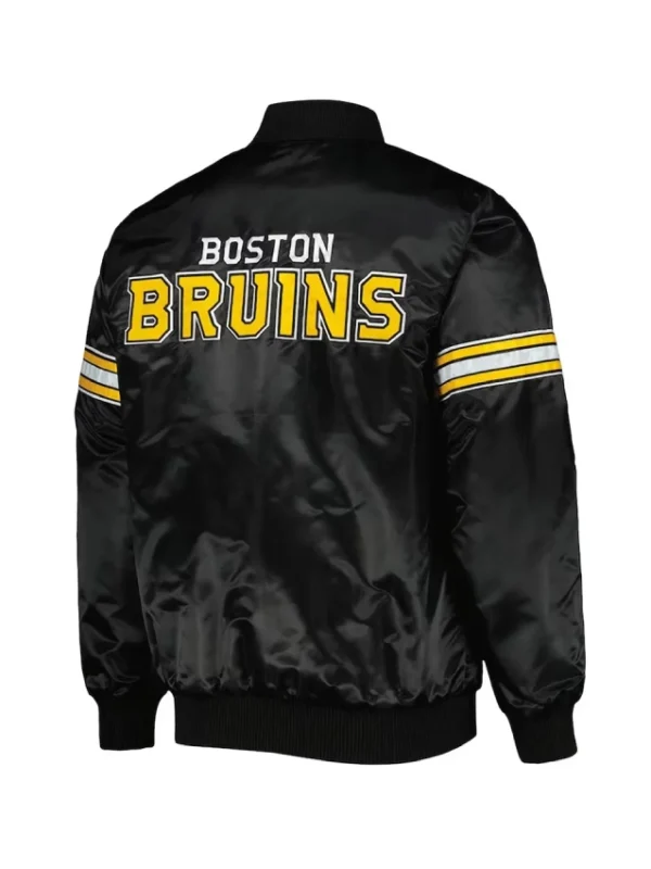 Pick & Roll Boston Bruins Black Jacket