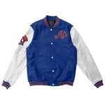 Blue/White Atlanta Braves Varsity Jacket