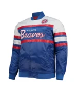Blue/White Special Script Atlanta Braves Coaches Jacket