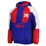 Body Check Atlanta Hawks Half-Zip Hoodie Jacket