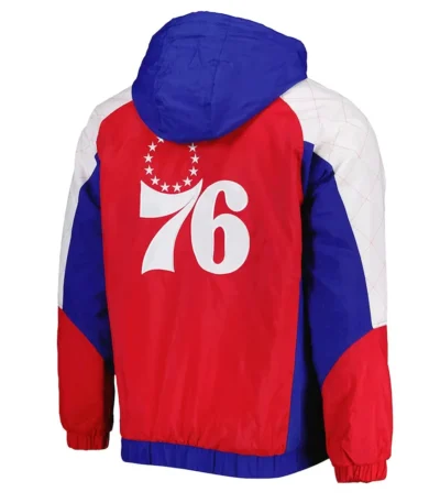 Body Check Atlanta Hawks Half-Zip Hoodie Jacket