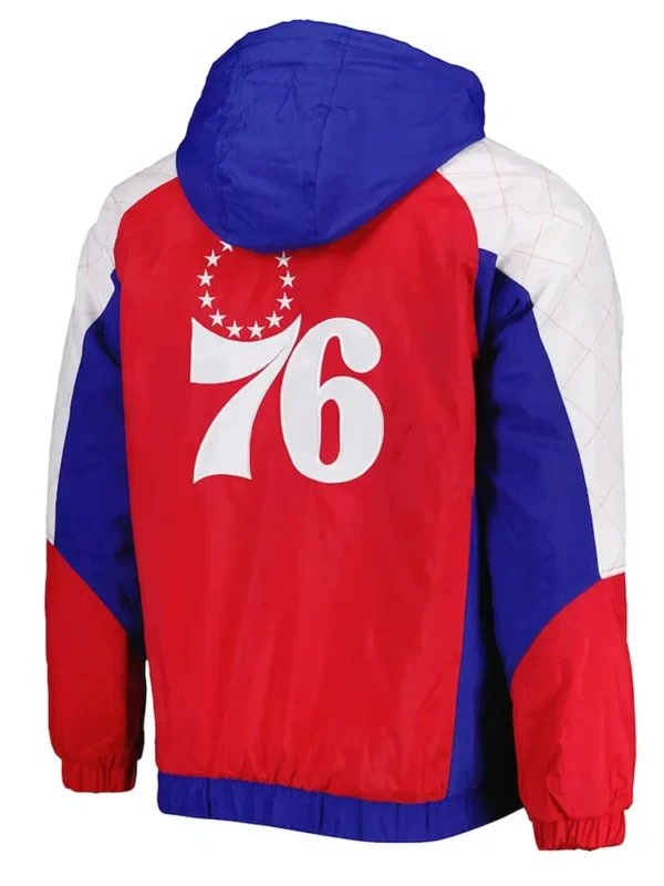 Body Check Atlanta Hawks Half-Zip Hoodie Jacket