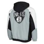 Body Check Brooklyn Nets Half-Zip Hoodie Jacket