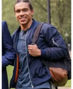 Boston Blue Caleb Bruce Bomber Jacket