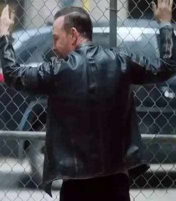Boston Blue Danny Reagan Black Leather Jacket