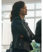 Boston Blue Maria Baez Black Leather Jacket