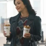 Boston Blue Maria Baez Black Leather Jacket