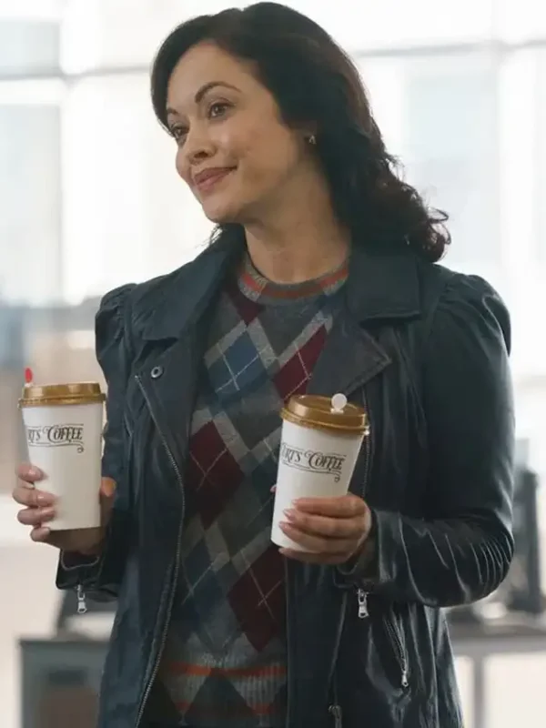 Boston Blue Maria Baez Black Leather Jacket