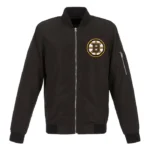 Boston Bruins Black Lightweight Nylon Jacket