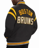Boston Bruins Tailback Black Varsity Jacket