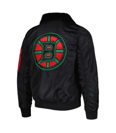 Boston Bruins Ty Mopkins Black Jacket