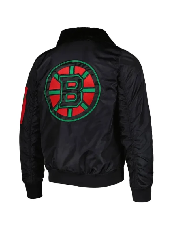 Boston Bruins Ty Mopkins Black Jacket