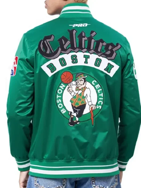 Boston Celtics Best of Rib Satin Jacket