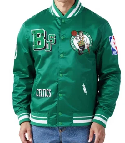 Boston Celtics Best of Rib Satin Jacket